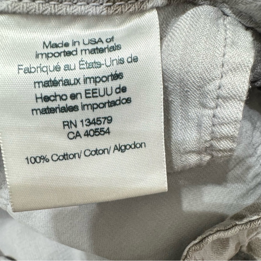 Sundry Cotton Twill Zip Leopard Print Jogger Sz 27 - Picture 15 of 16